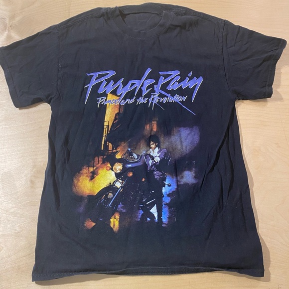 Prince Purple Rain Graphic T-Shirt Medium (NX) - Picture 2 of 10